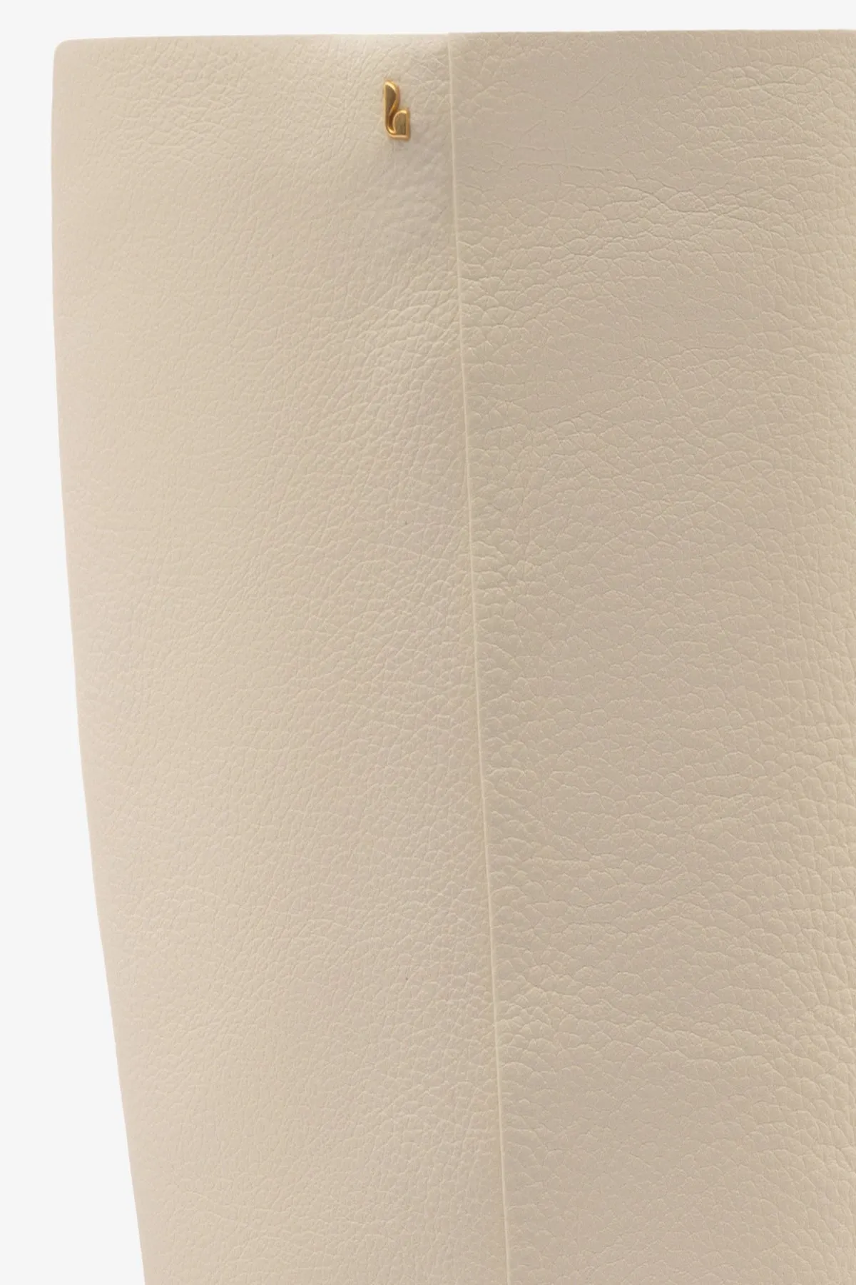 Ricky Boot In Ivory Leather sold by Larroude product image thumbnail 3