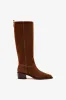 Florencia Boot In Burnt Umber Suede sold by Larroude