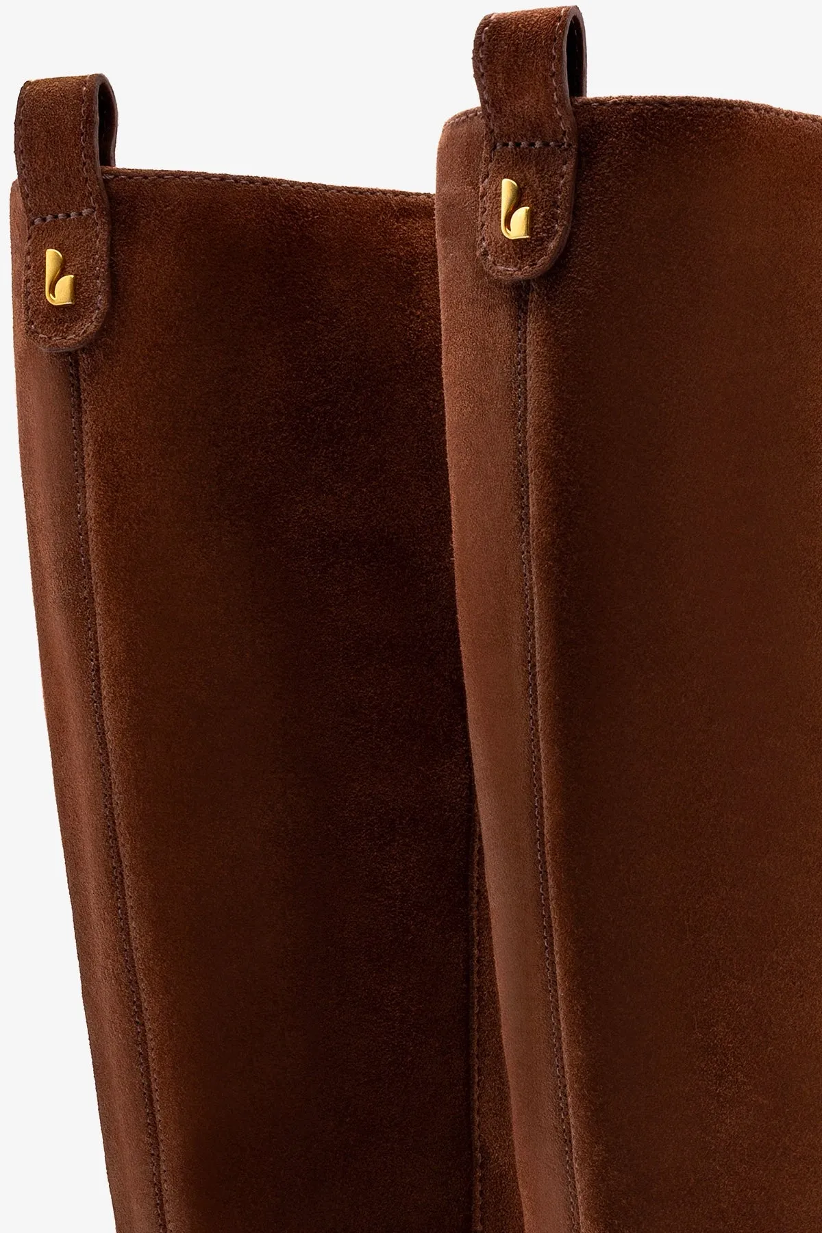 Florencia Boot In Burnt Umber Suede sold by Larroude product image thumbnail 3