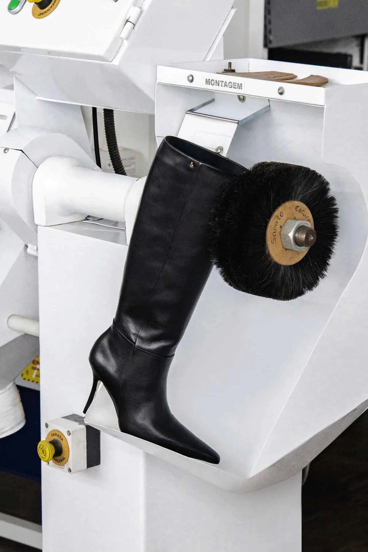 Carine Boot In Black Leather sold by Larroude product image thumbnail 2