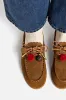 Cyprus Boat Shoe In Russet Suede sold by Larroude