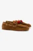 Cyprus Boat Shoe In Russet Suede sold by Larroude