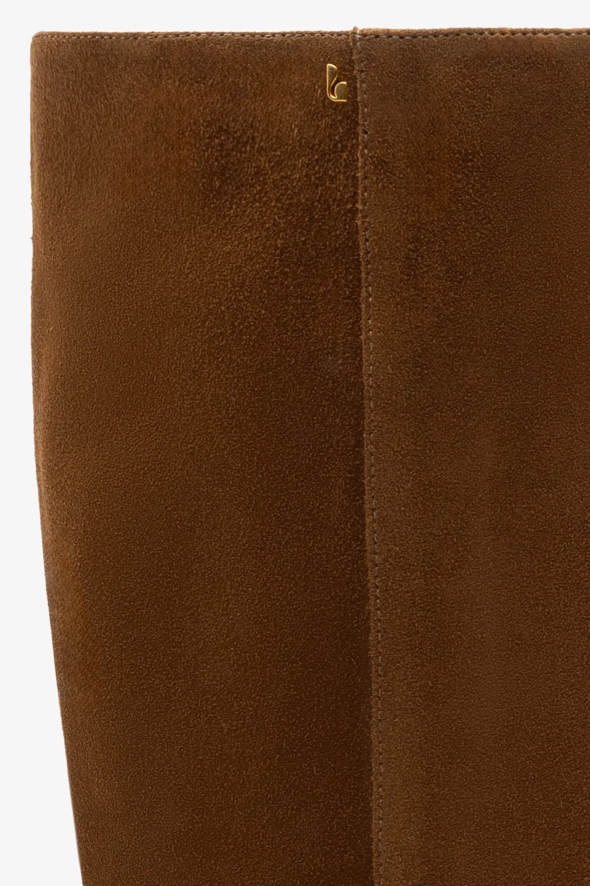 Kate Kitten Boot In Russet Suede sold by Larroude product image thumbnail 4