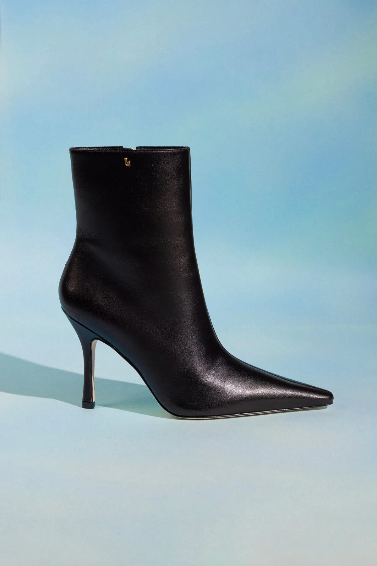 Mini Carine Boot In Black Leather sold by Larroude product image thumbnail 2