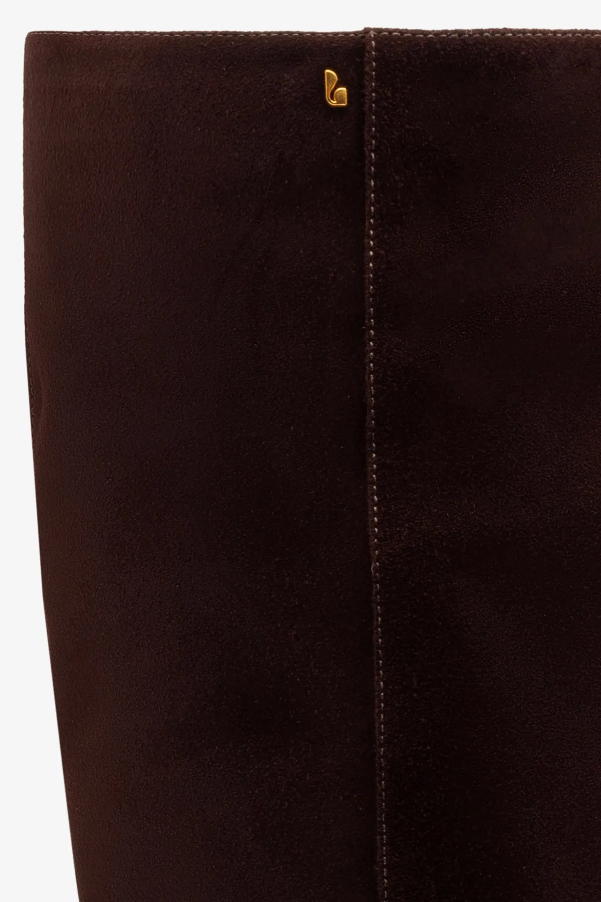 Kate Kitten Boot In Brown Suede sold by Larroude product image thumbnail 4