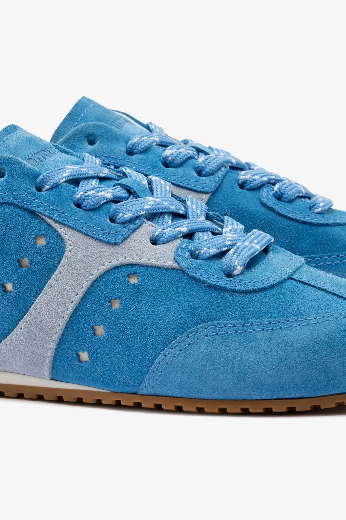 Stella Sneaker In Azure Suede sold by Larroude product image thumbnail 5