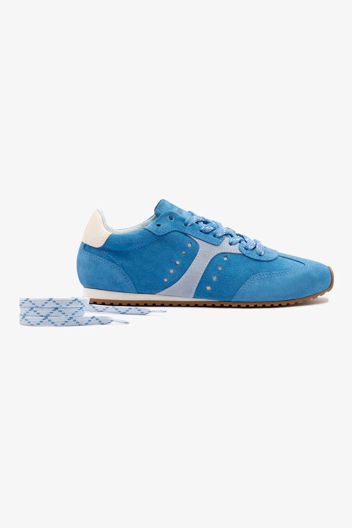 Stella Sneaker In Azure Suede sold by Larroude product image thumbnail 4