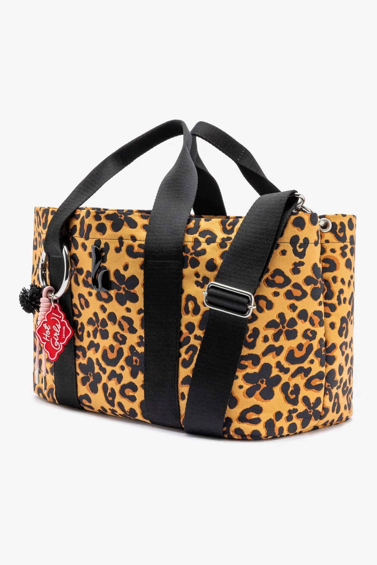 Americana Tote Bag In Leopard Jacquard sold by Larroude product image thumbnail 3