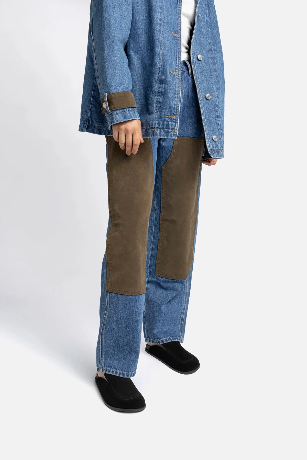 Larroudé x Parke Clog In Black Suede sold by Larroude product image thumbnail 2