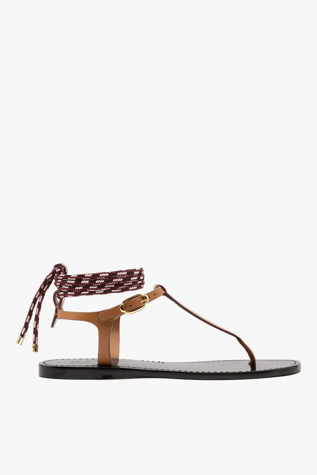 Gipsy Sandal In Light Caramel Vegetale Leather sold by Larroude product image thumbnail 4