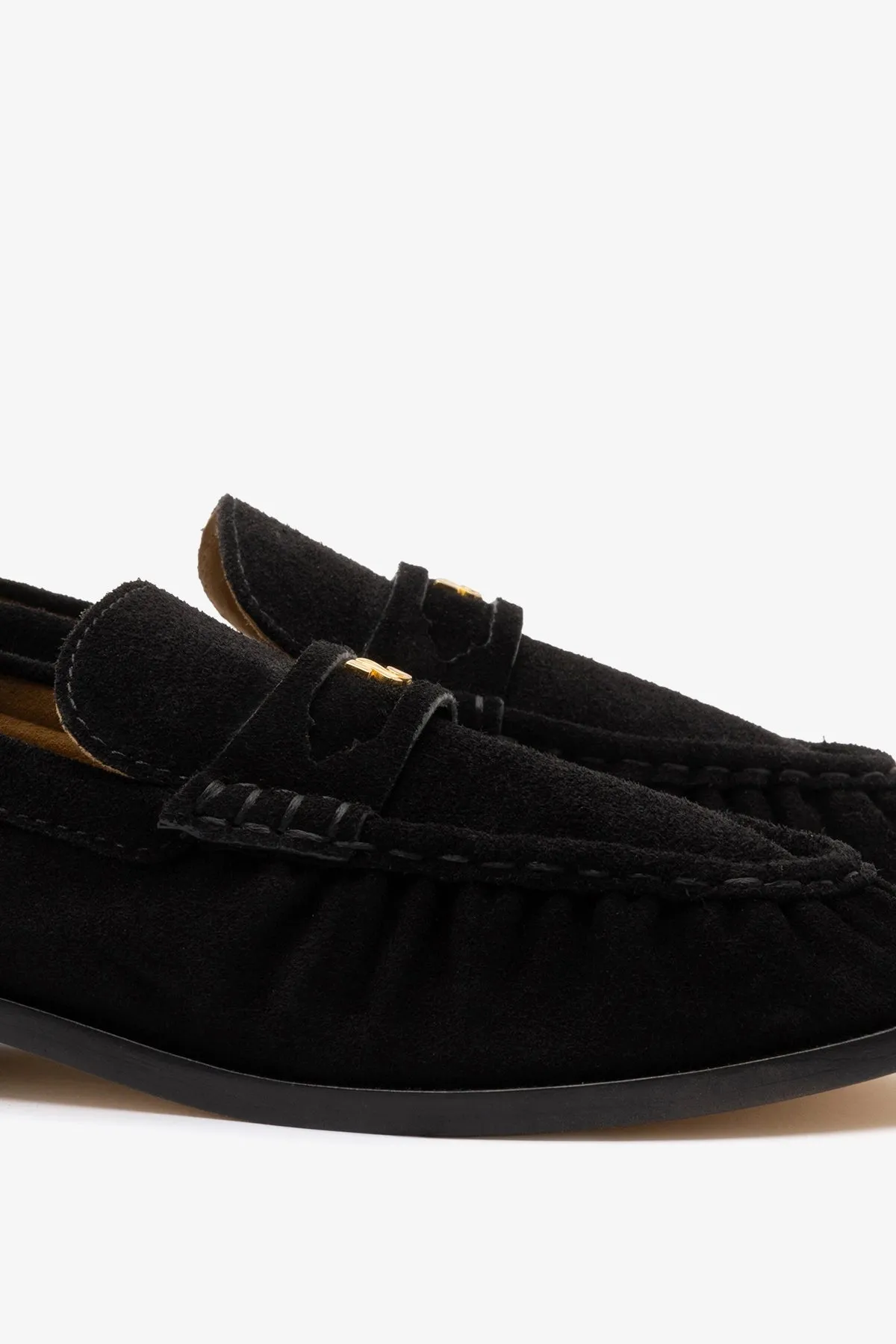 Suki Soft Loafer In Black Suede sold by Larroude product image thumbnail 4