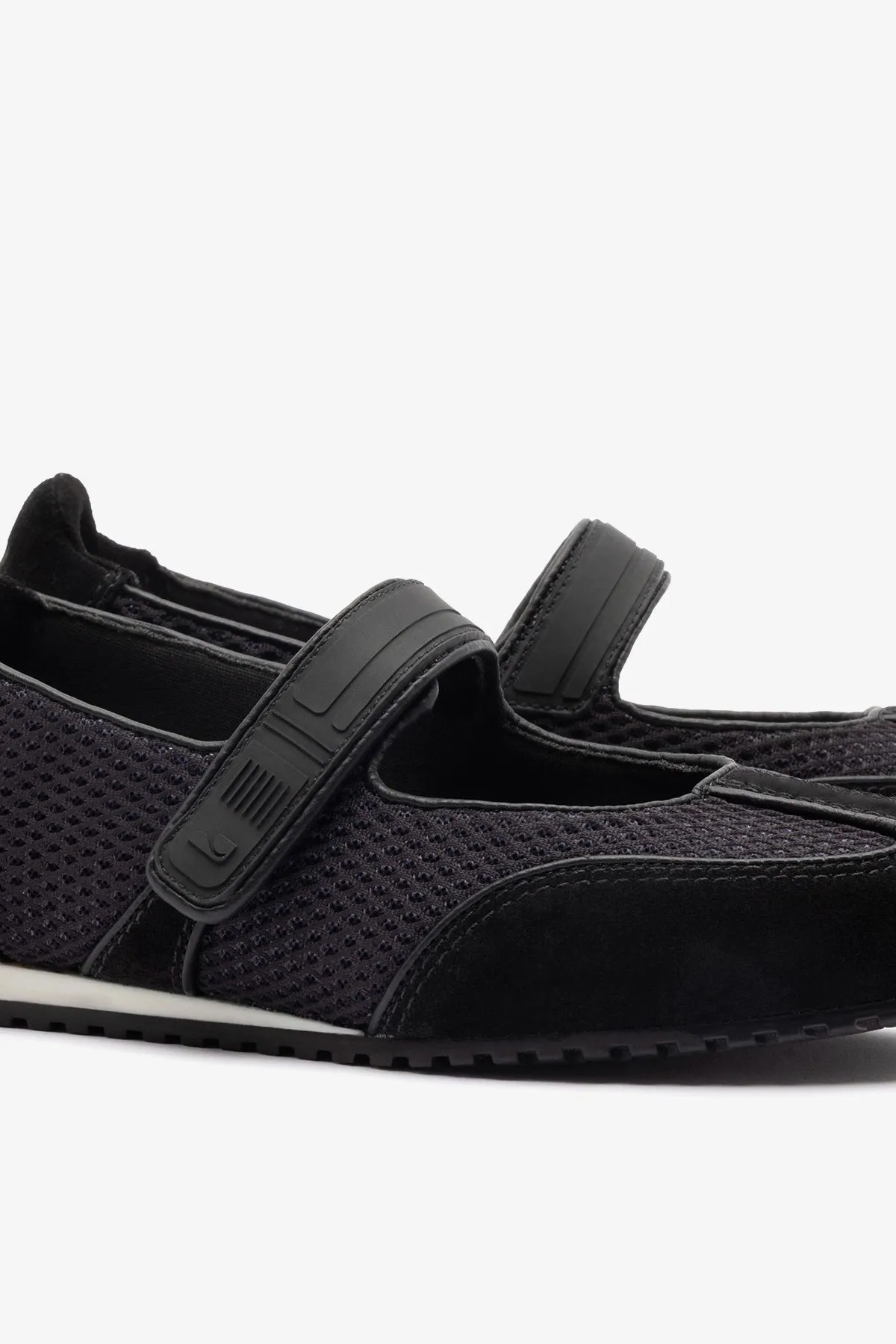 Devon Sneakerina Black Mesh sold by Larroude product image thumbnail 4