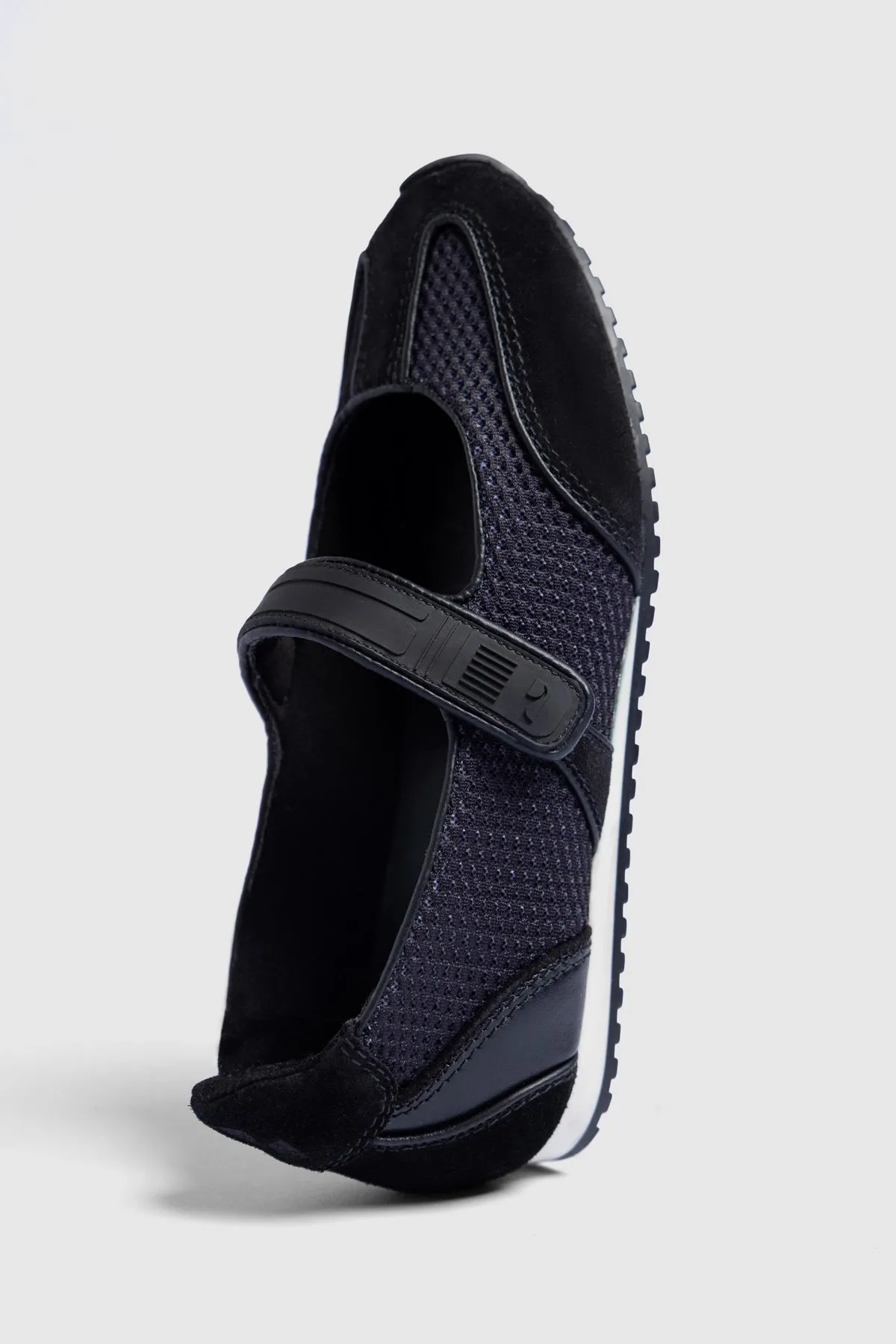 Devon Sneakerina Black Mesh sold by Larroude product image thumbnail 5