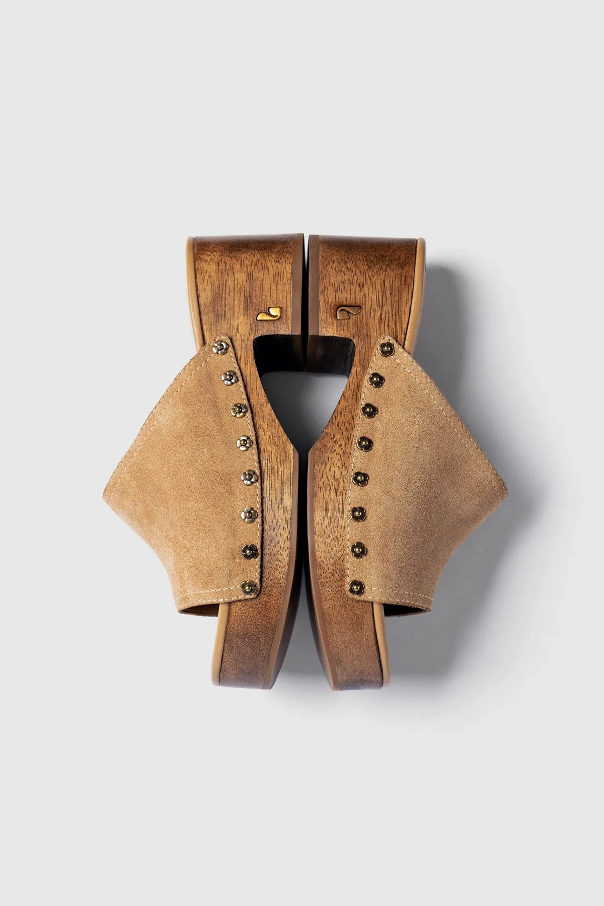 Willow Mule Peanut Suede sold by Larroude product image thumbnail 2