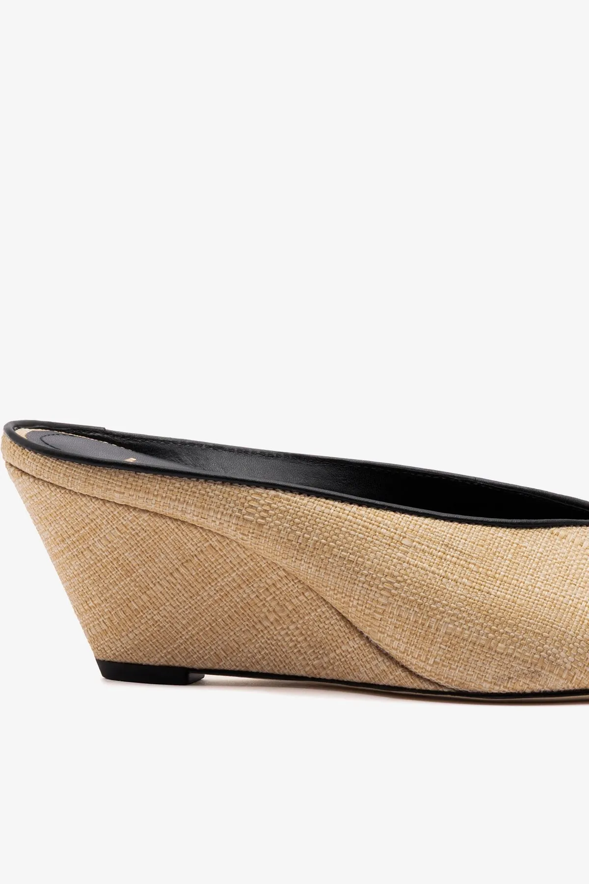 Loulou Mule Beige Raffia sold by Larroude product image thumbnail 4