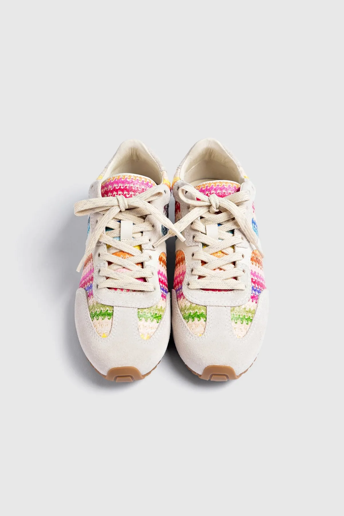Stella Sneaker Rainbow Raffia sold by Larroude product image thumbnail 2