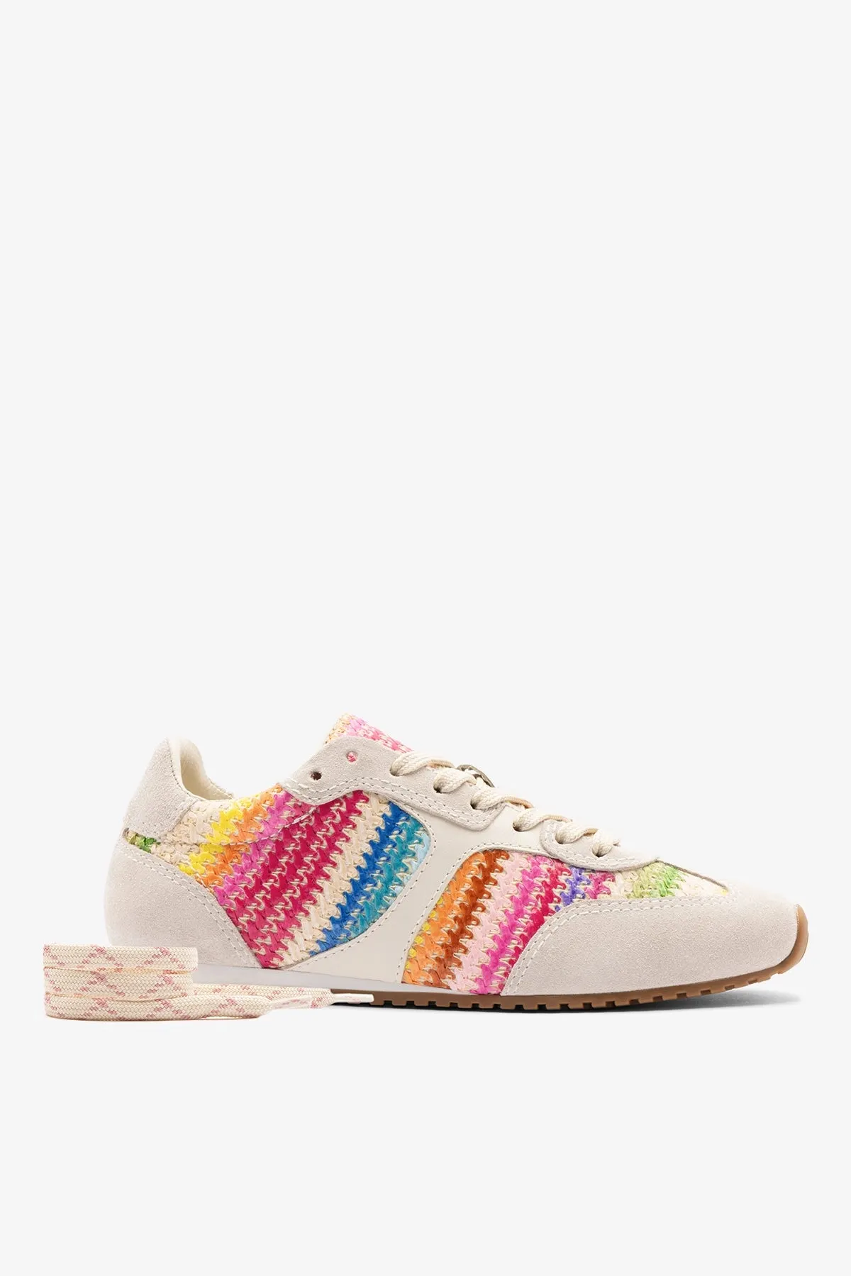 Stella Sneaker Rainbow Raffia sold by Larroude product image thumbnail 5