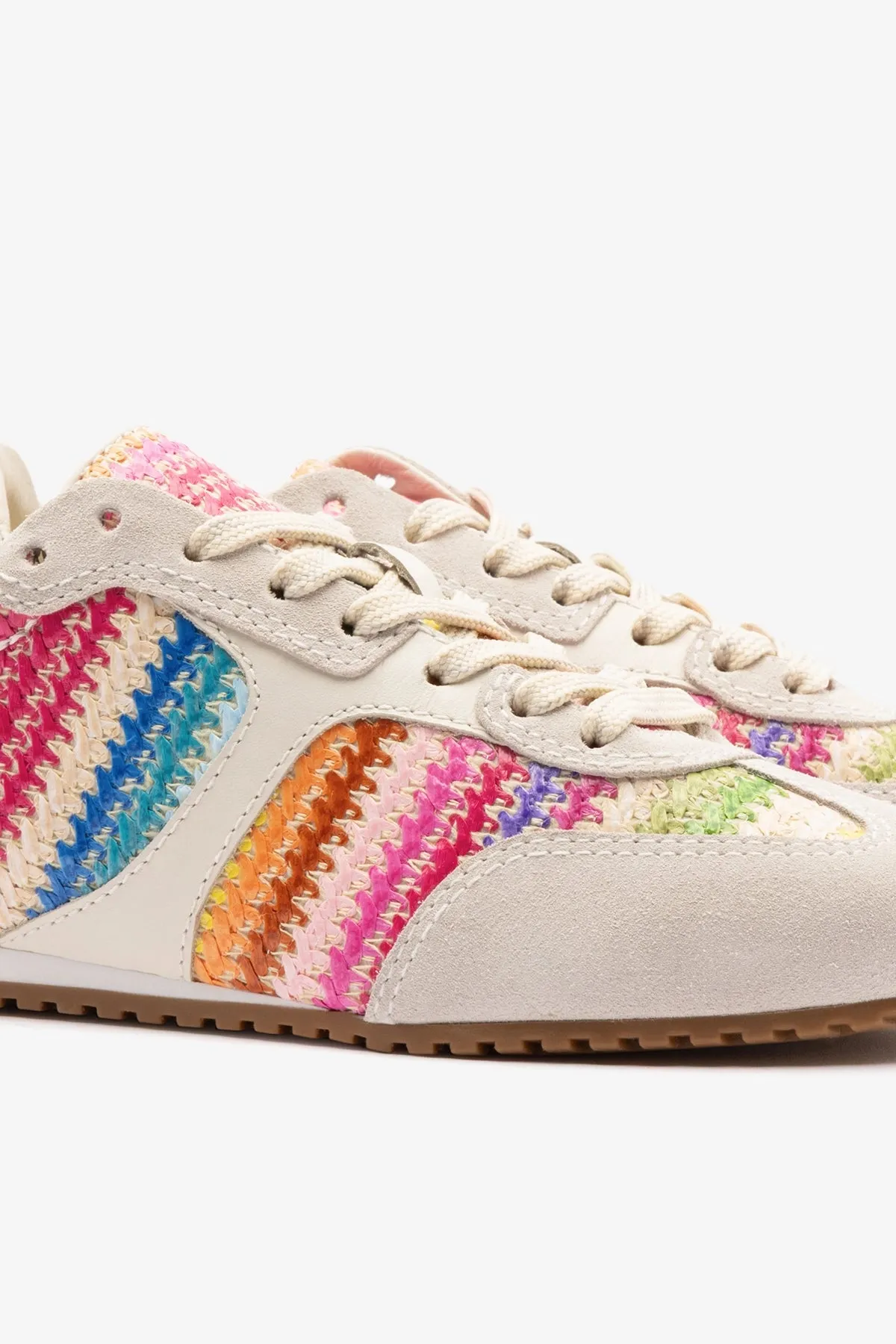 Stella Sneaker Rainbow Raffia sold by Larroude product image thumbnail 4