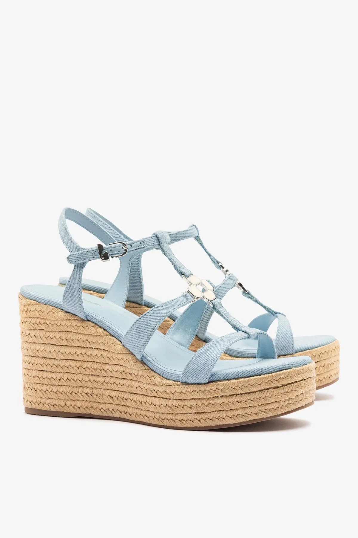 Hana Espadrille Sandal Maya Denim sold by Larroude product image thumbnail 3