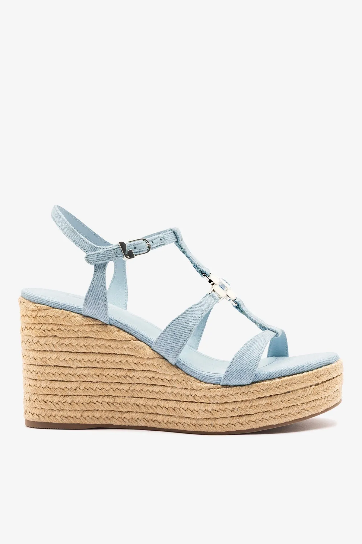 Hana Espadrille Sandal Maya Denim sold by Larroude