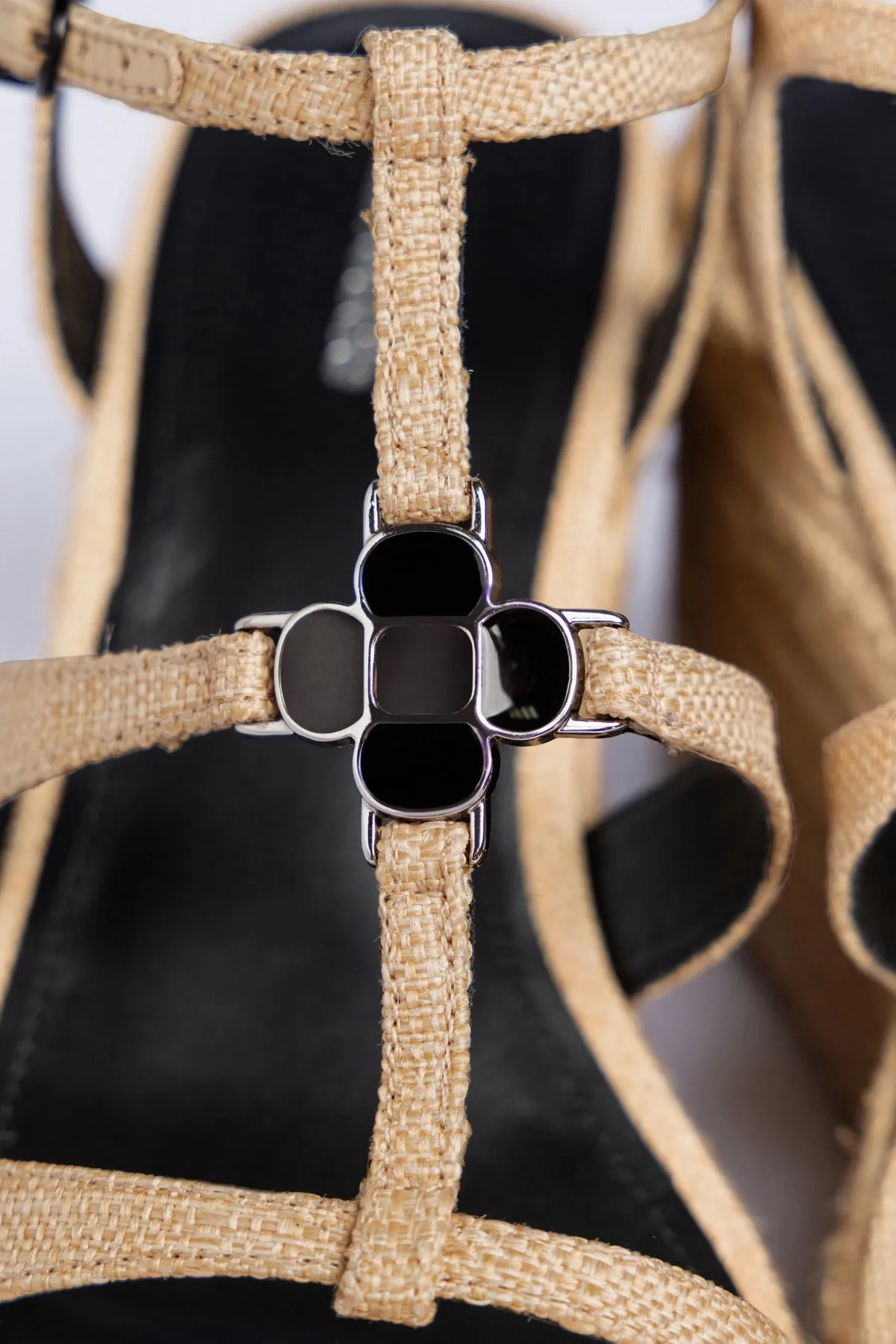 Hana Espadrille Sandal Beige Raffia sold by Larroude product image thumbnail 5