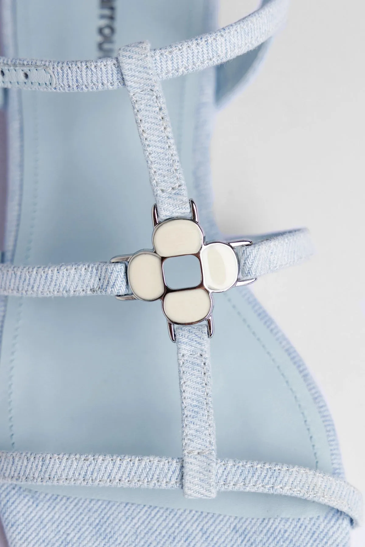 Hana Flat Sandal Maya Denim sold by Larroude product image thumbnail 5