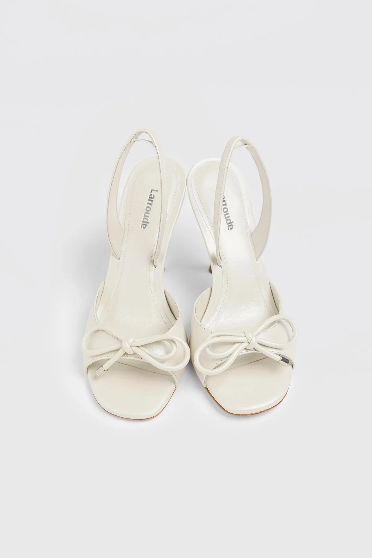 Lady Sandal Pearl Leather sold by Larroude product image thumbnail 5