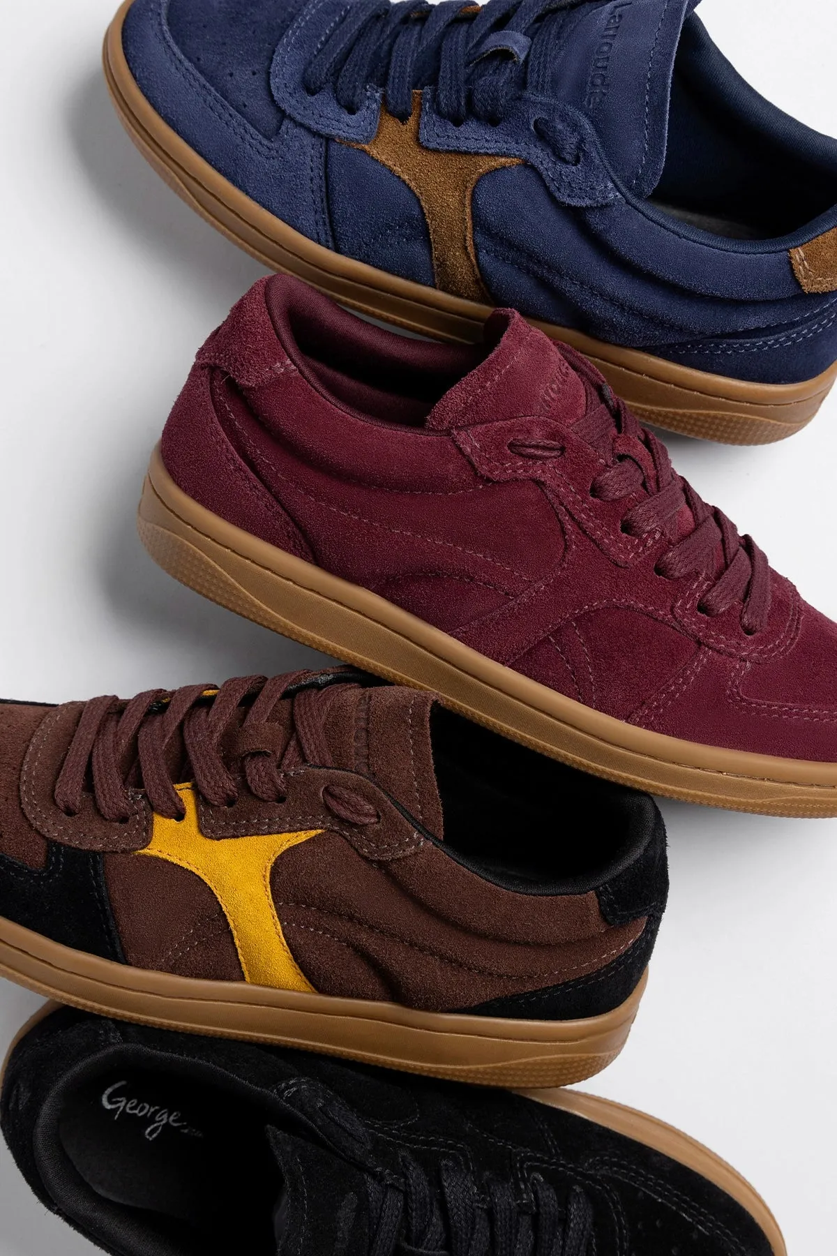 George Sneaker Burgundy Suede sold by Larroude product image thumbnail 5