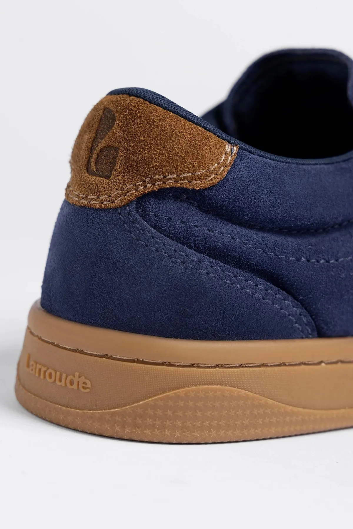 George Sneaker Navy Suede sold by Larroude product image thumbnail 4
