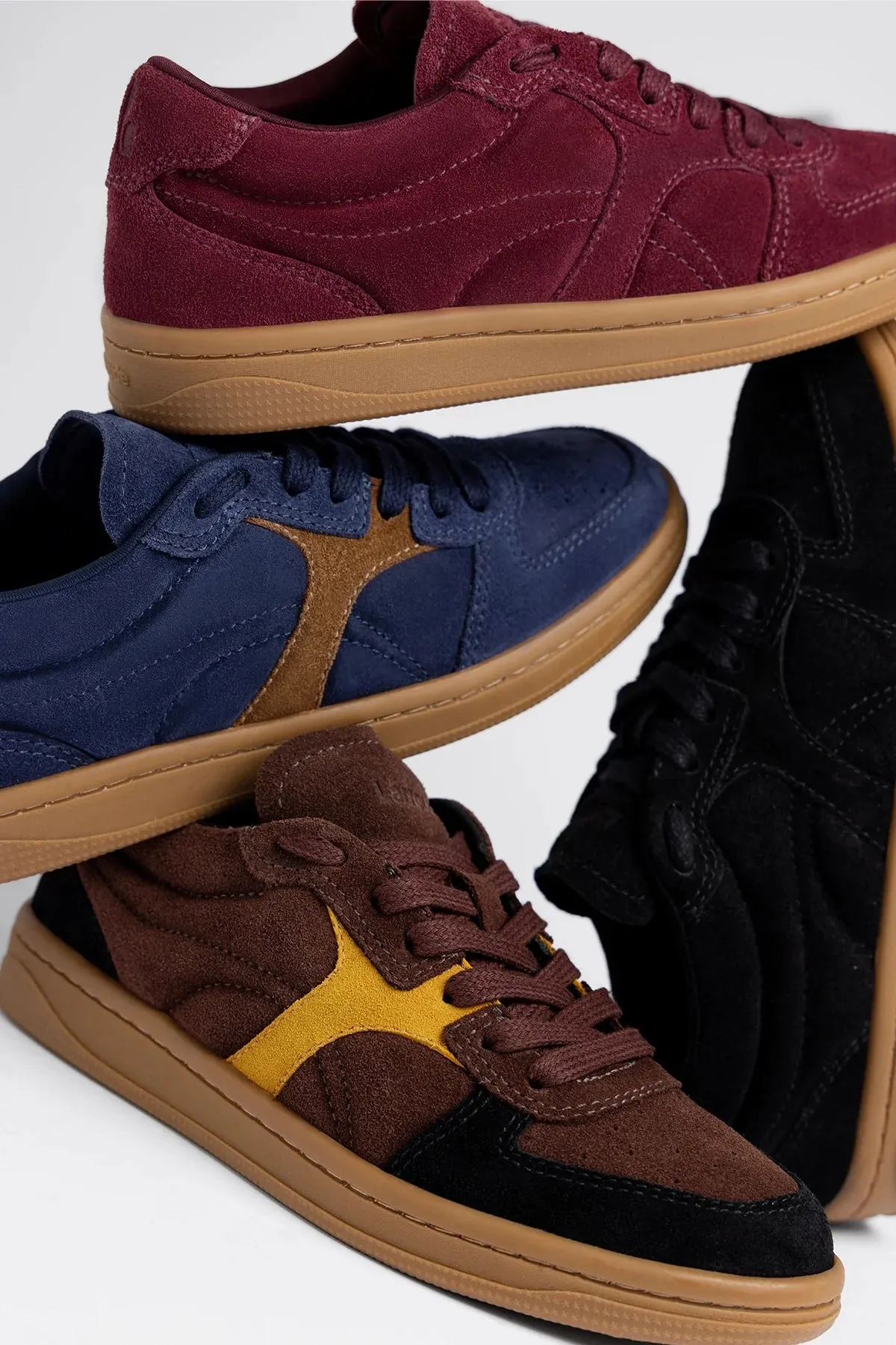 George Sneaker Navy Suede sold by Larroude product image thumbnail 5