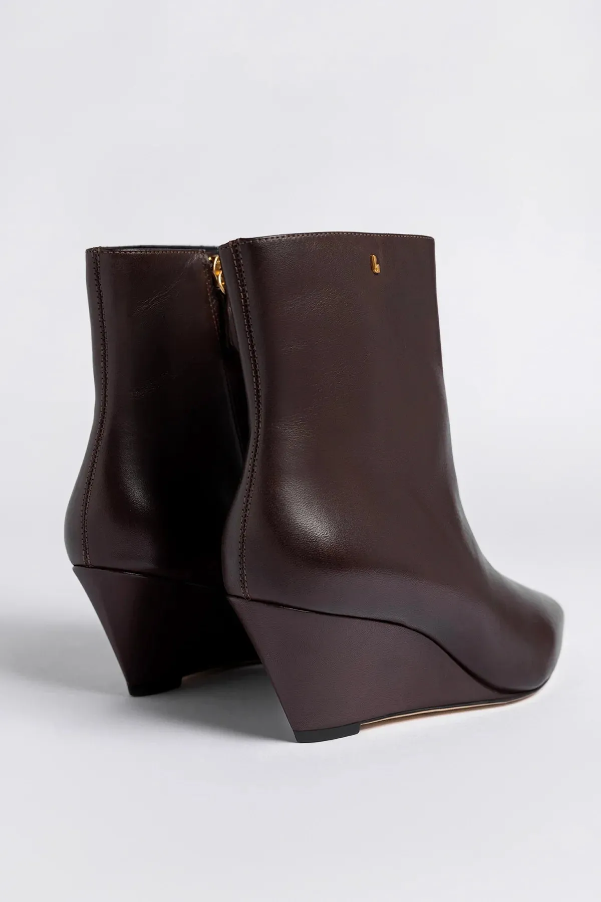 Loulou Boot Brown Leather sold by Larroude product image thumbnail 5