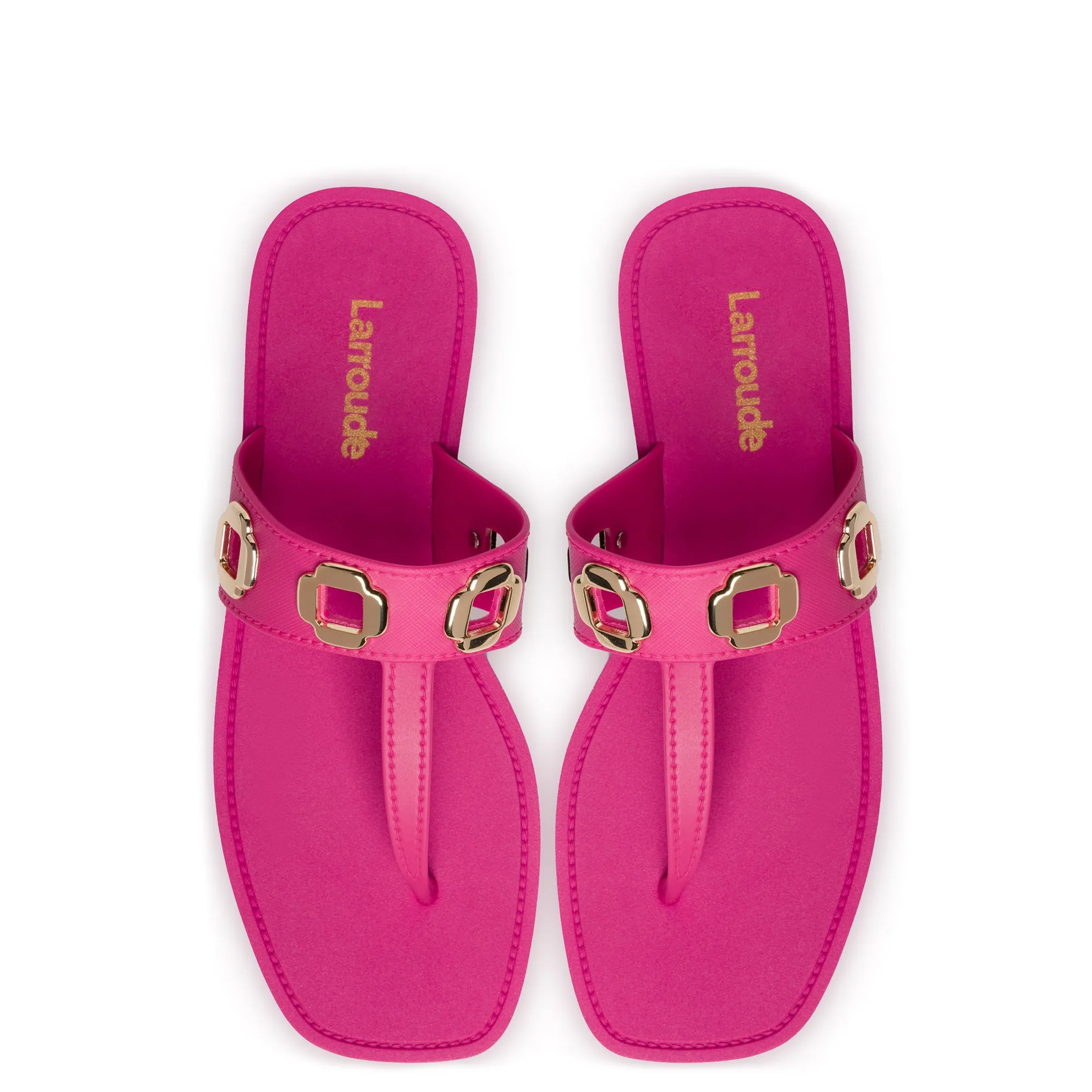Milan S In Pink PVC sold by Larroude product image thumbnail 3