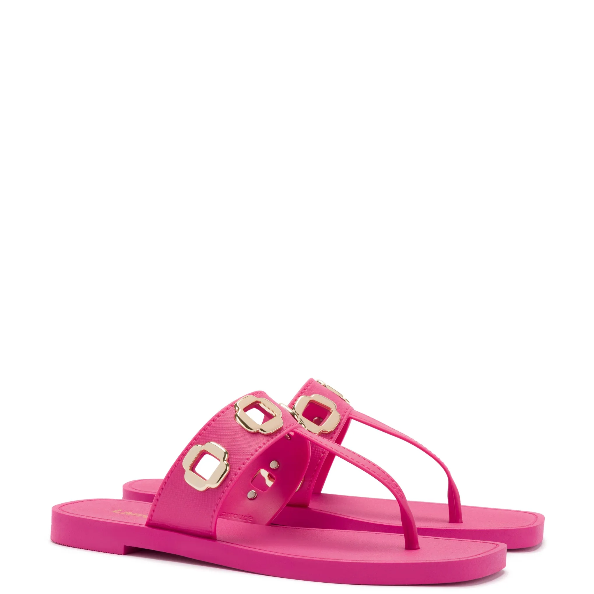 Milan S In Pink PVC sold by Larroude product image thumbnail 2