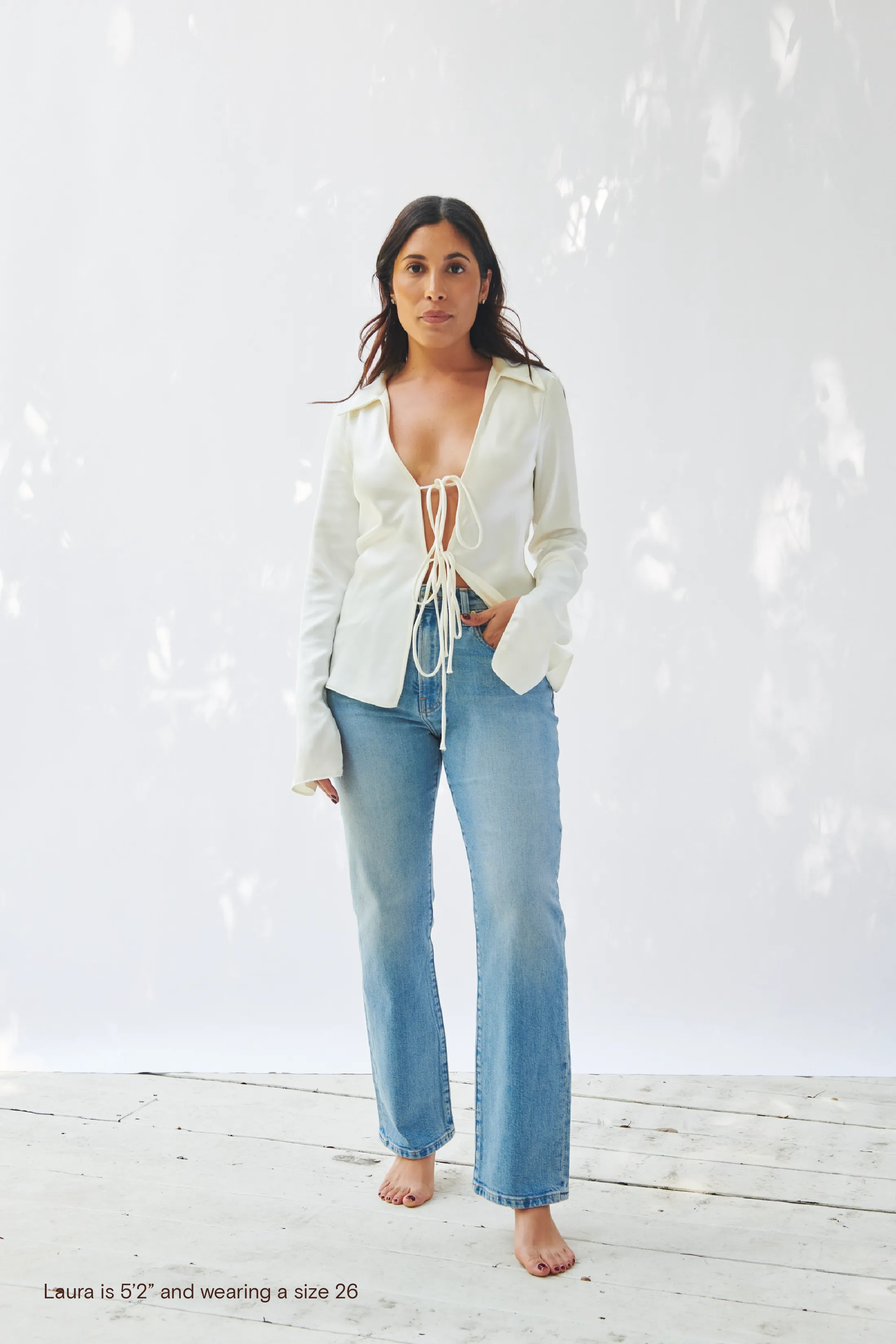 The Kate Jean - Sky sold by Larroude