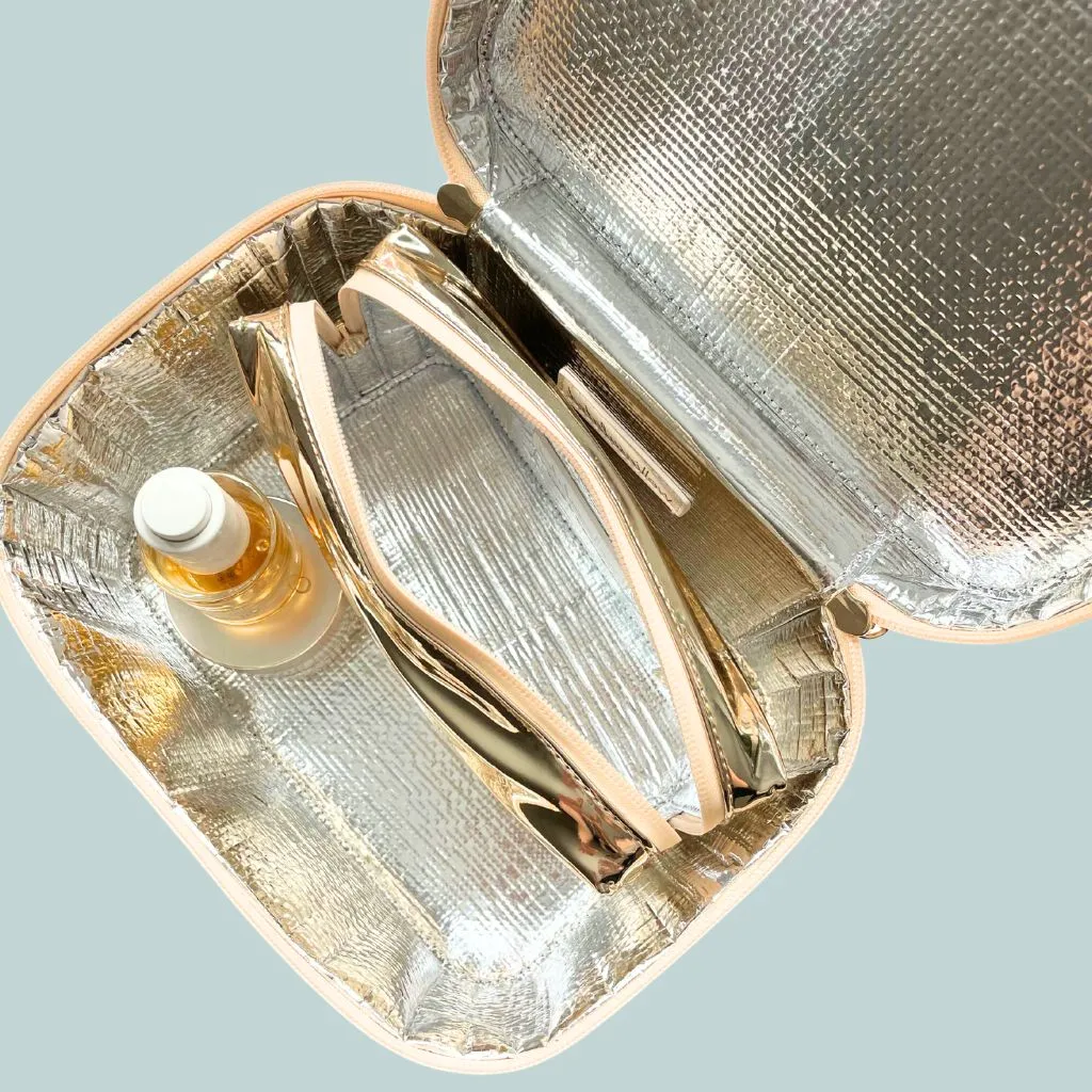 Performance Beauty Case GOLD sold by Larroude product image thumbnail 2