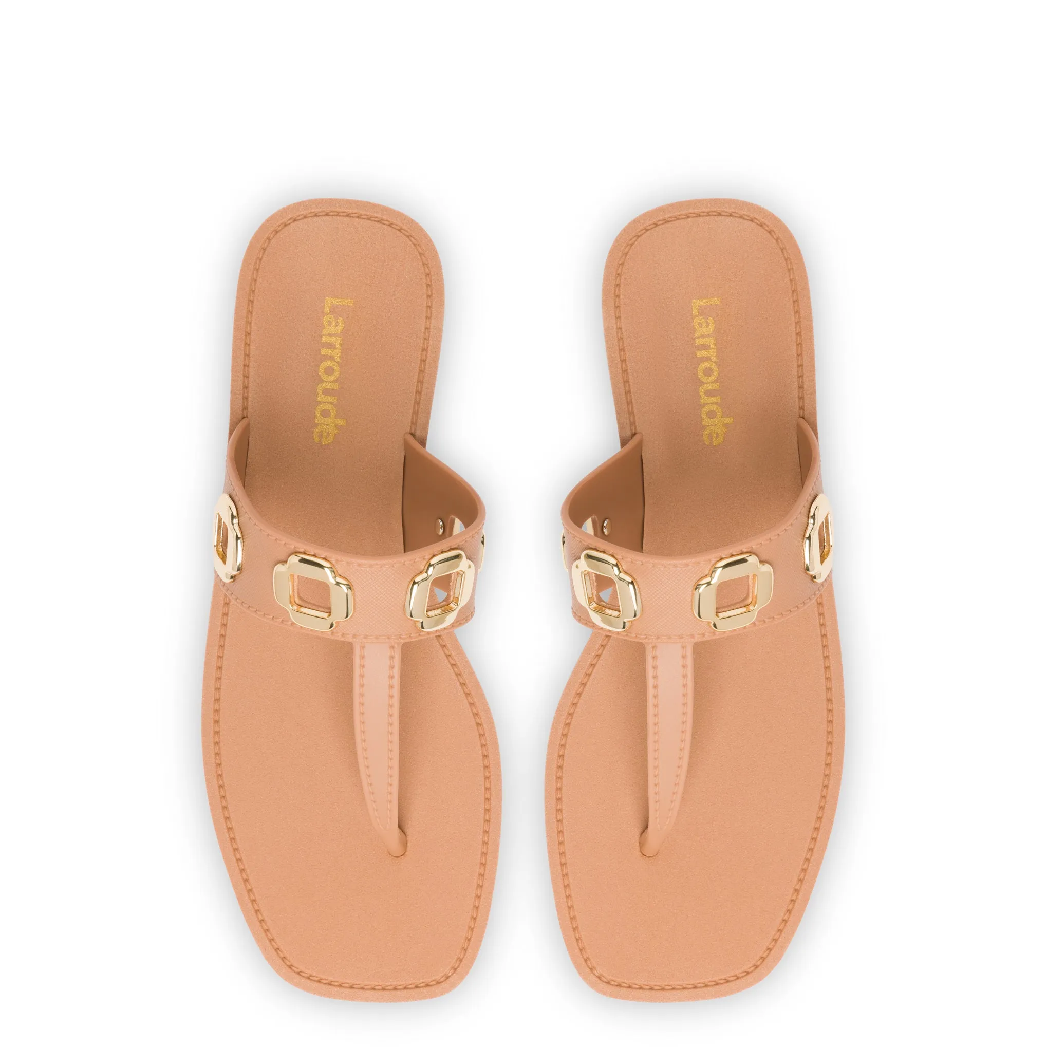 Milan S In Tan PVC sold by Larroude product image thumbnail 3