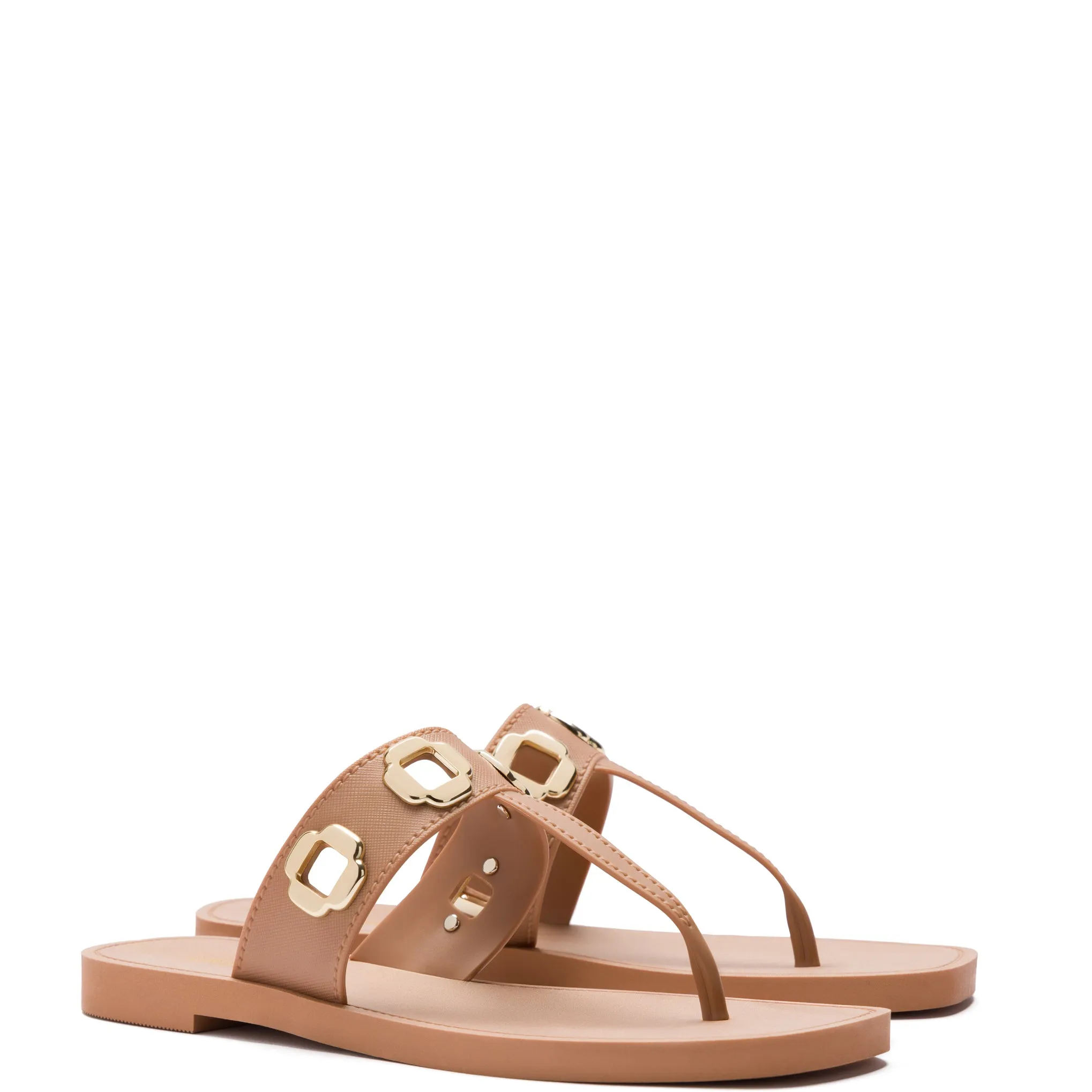 Milan S In Tan PVC sold by Larroude product image thumbnail 2