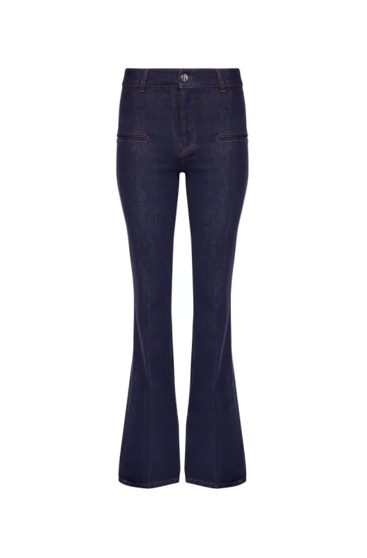 Serge' Denim Pant sold by Larroude