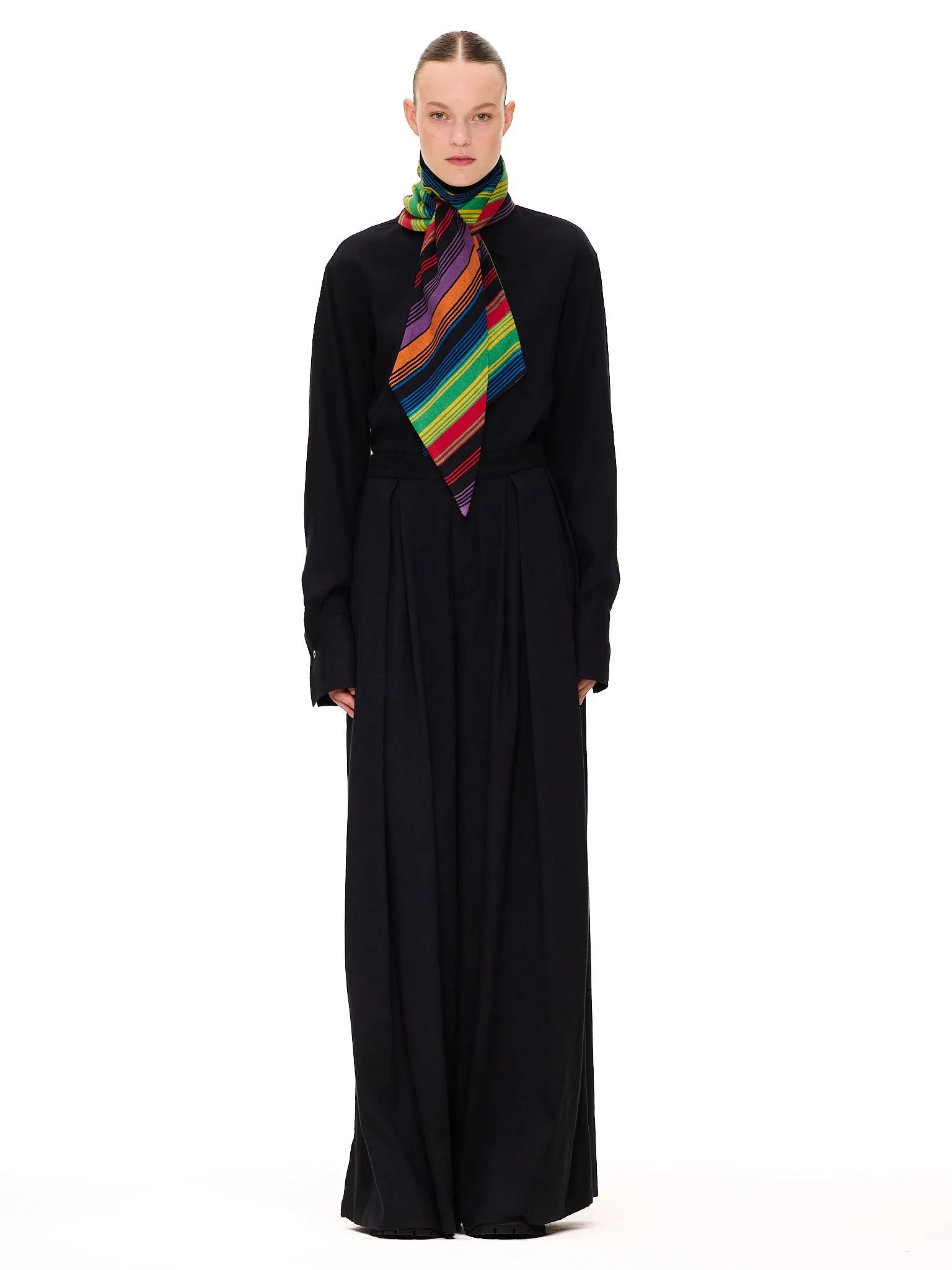 The Scarf : Stripe 44 sold by Larroude product image thumbnail 2