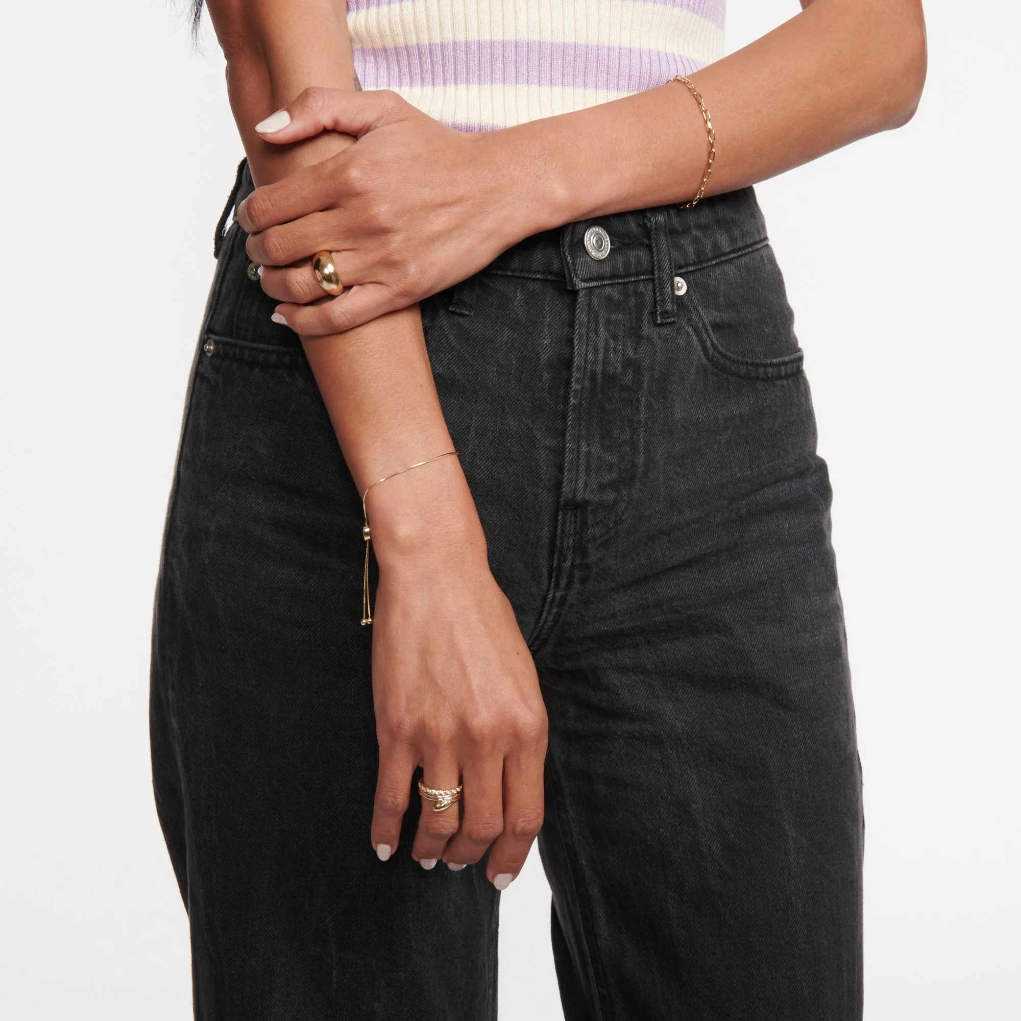 Petite Classic Link Bracelet sold by Larroude product image thumbnail 5