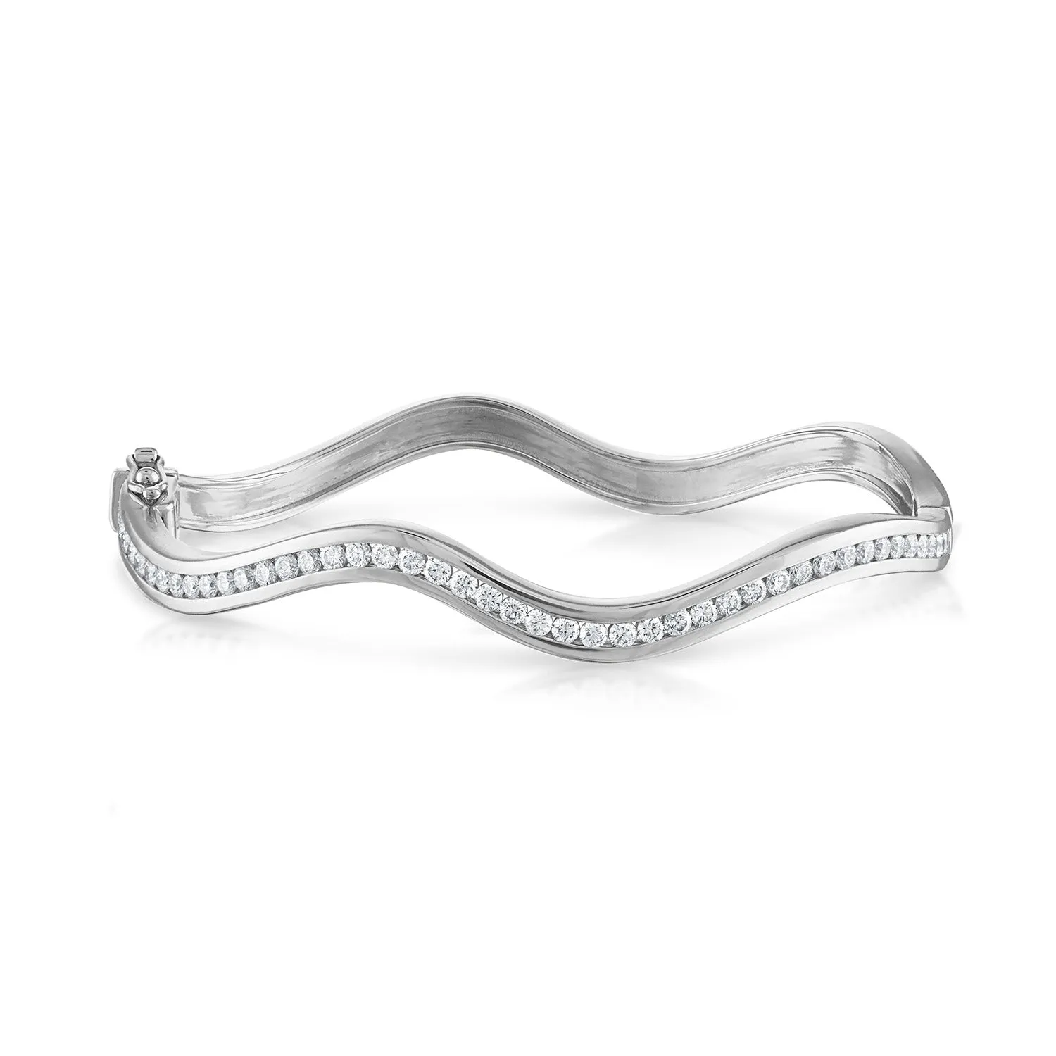 Capri Diamond Bangle sold by Larroude product image thumbnail 3