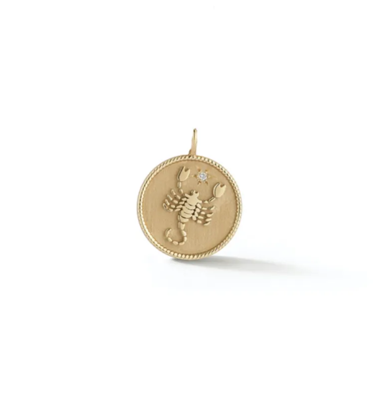 Mini Zodiac Medallion sold by Larroude