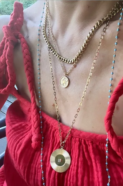 Mini Zodiac Medallion sold by Larroude product image thumbnail 4