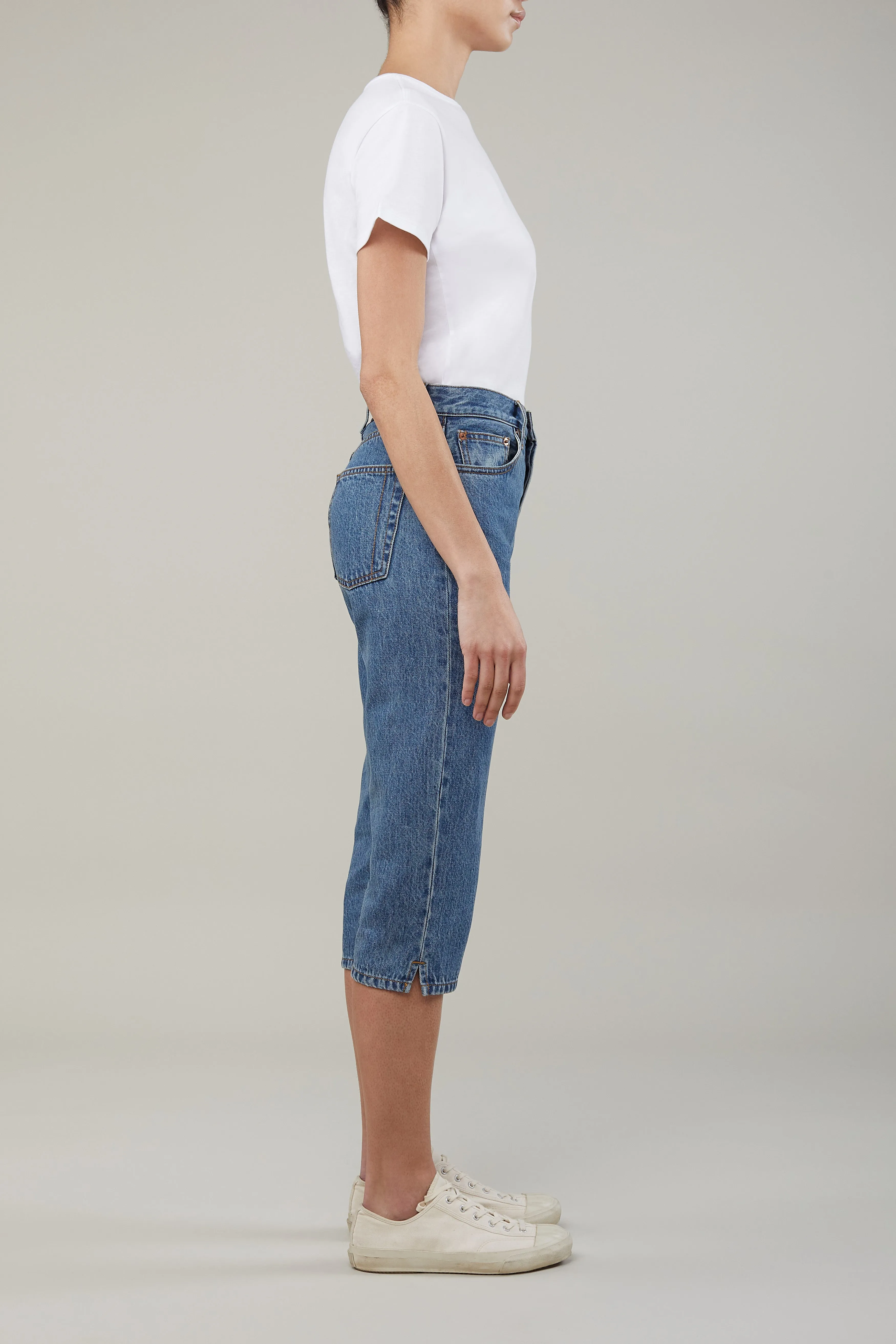 The Capri in Classic Blue sold by Larroude product image thumbnail 2