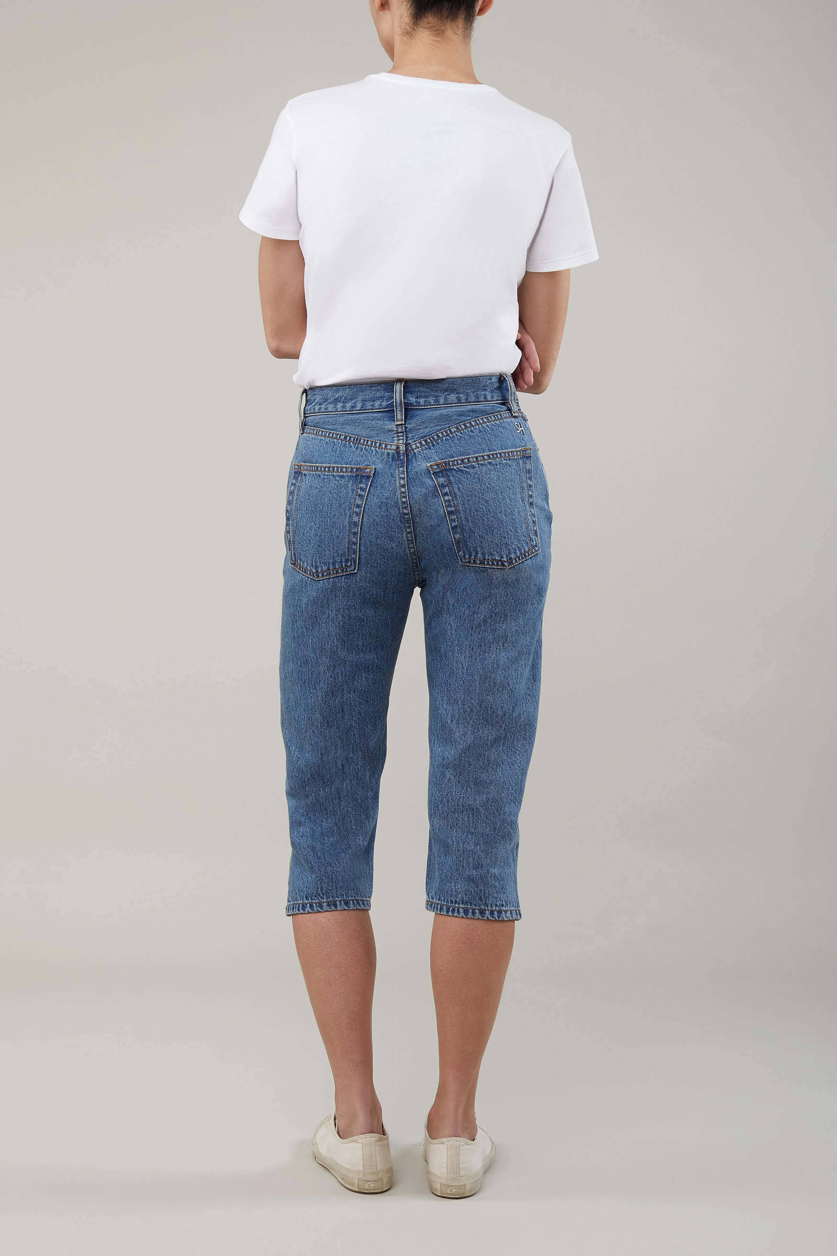 The Capri in Classic Blue sold by Larroude product image thumbnail 3