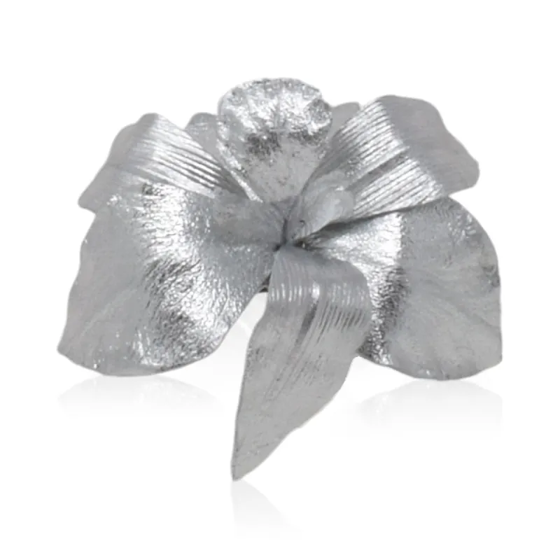 Orchid Barrette | Silver sold by Larroude