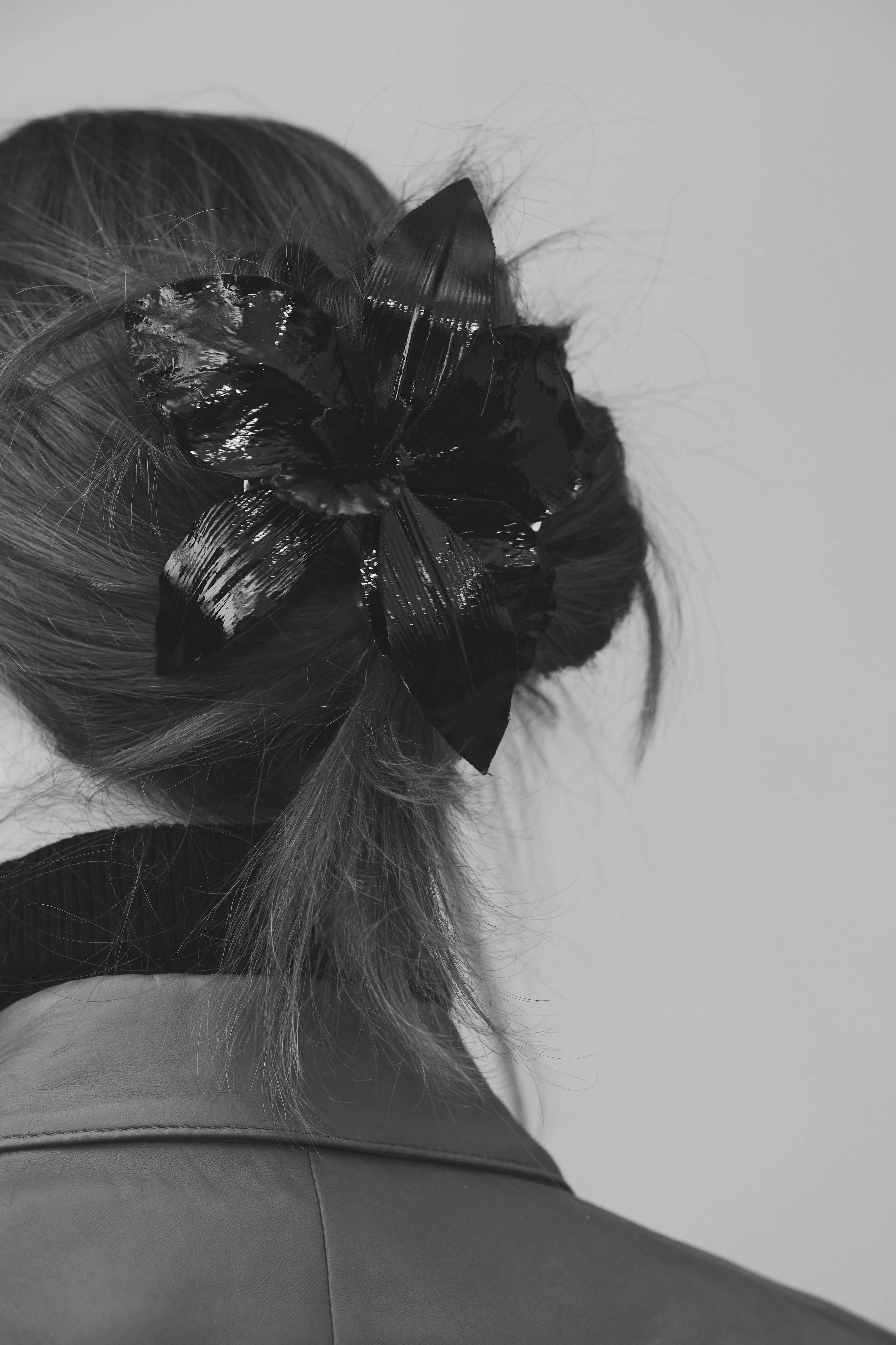 Orchid Barrette | Silver sold by Larroude product image thumbnail 3