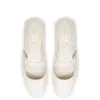 Blair Block Pump In Ivory Patent sold by Larroude