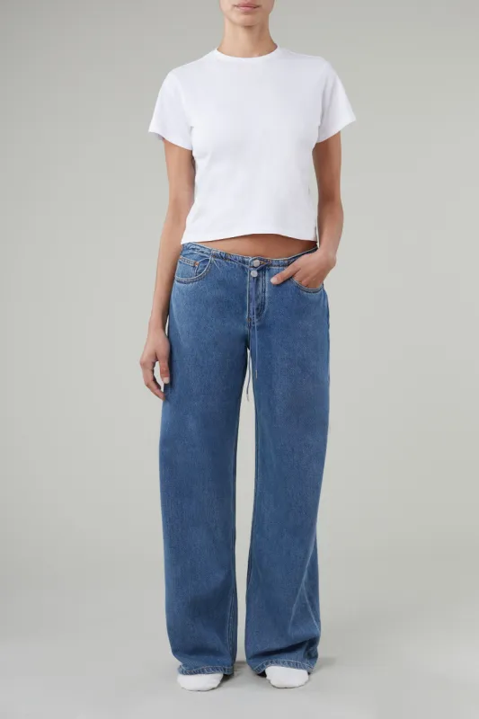 Cool in Classic Blue sold by Larroude