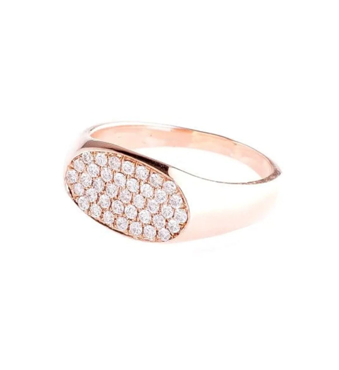 Diamond and Precious Stone Signet Rings sold by Larroude product image thumbnail 2
